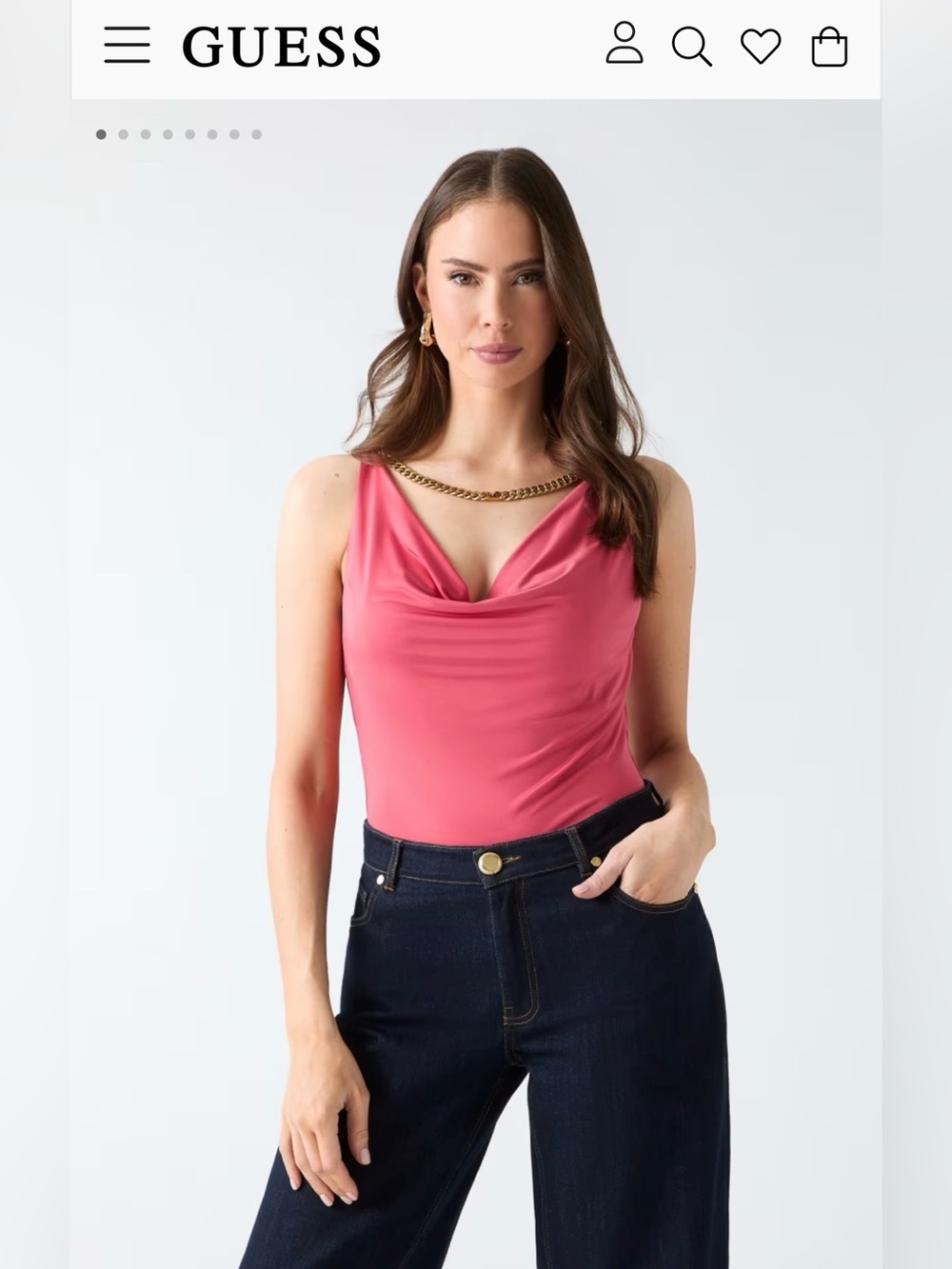 Marciano Eco Alva Drape Top